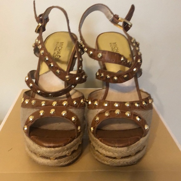 Michael Kors Shoes - Michael Kors studded espadrille sandal